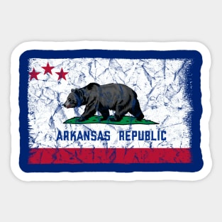 República de Arkansas Sticker